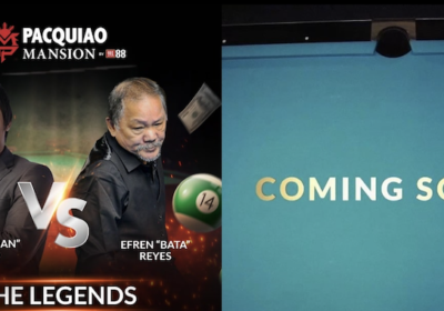 The Legends: Manny Pacquiao vs Efren Bata Reyes