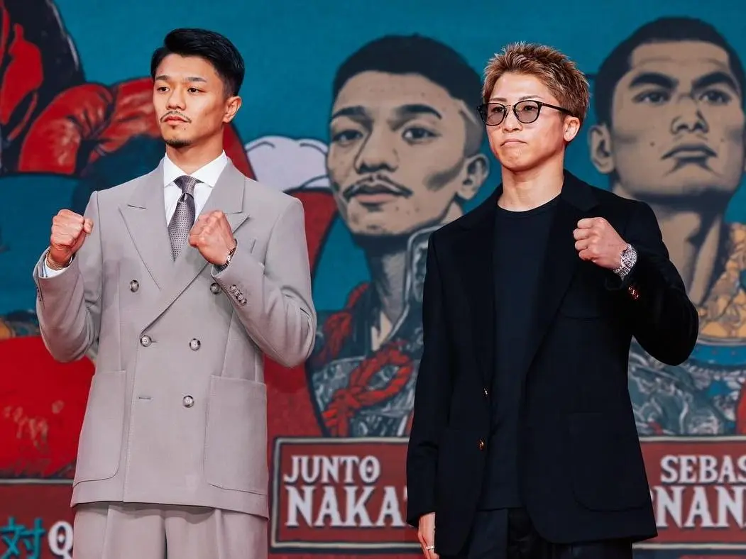 Inoue vs Nakatani hype came early as the two stars gathered in Tokyo to promote their separate fights in one ajor boxing card